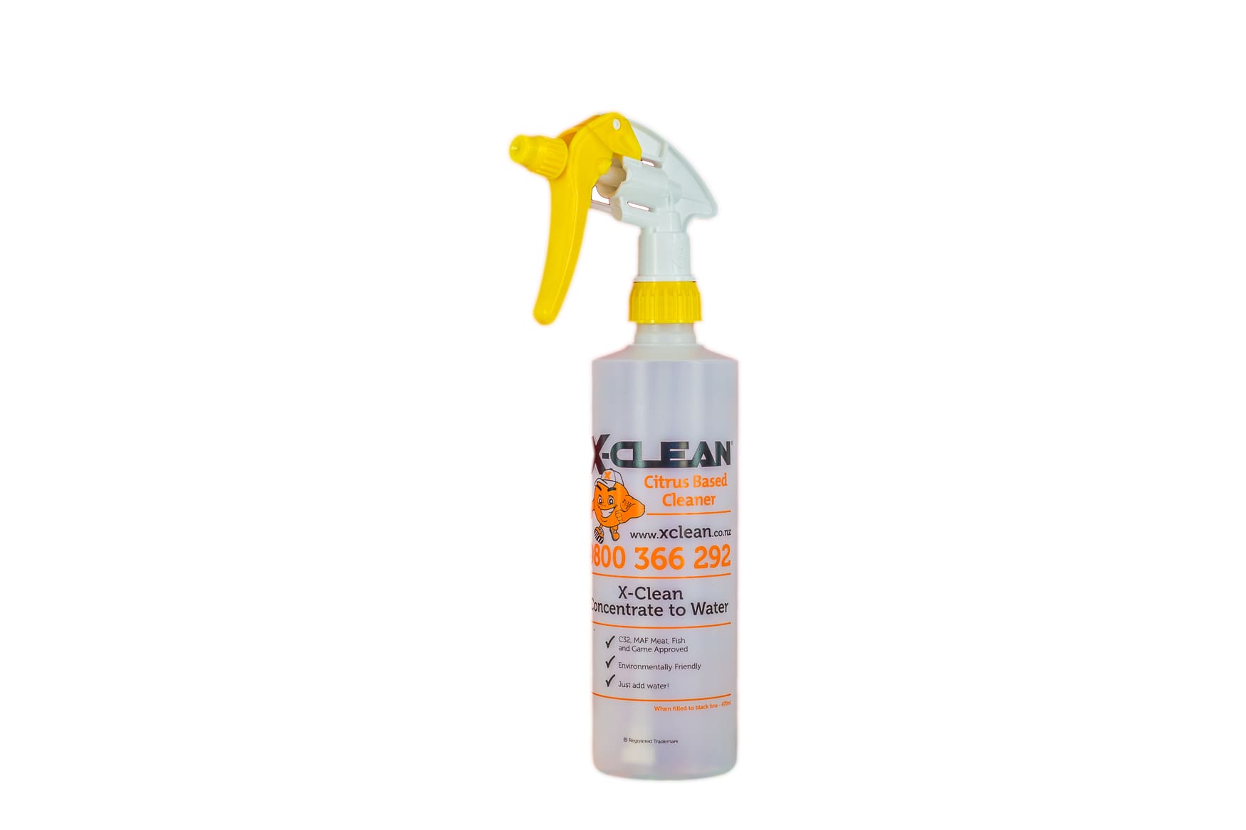 XClean Trigger Sprayer (Front)