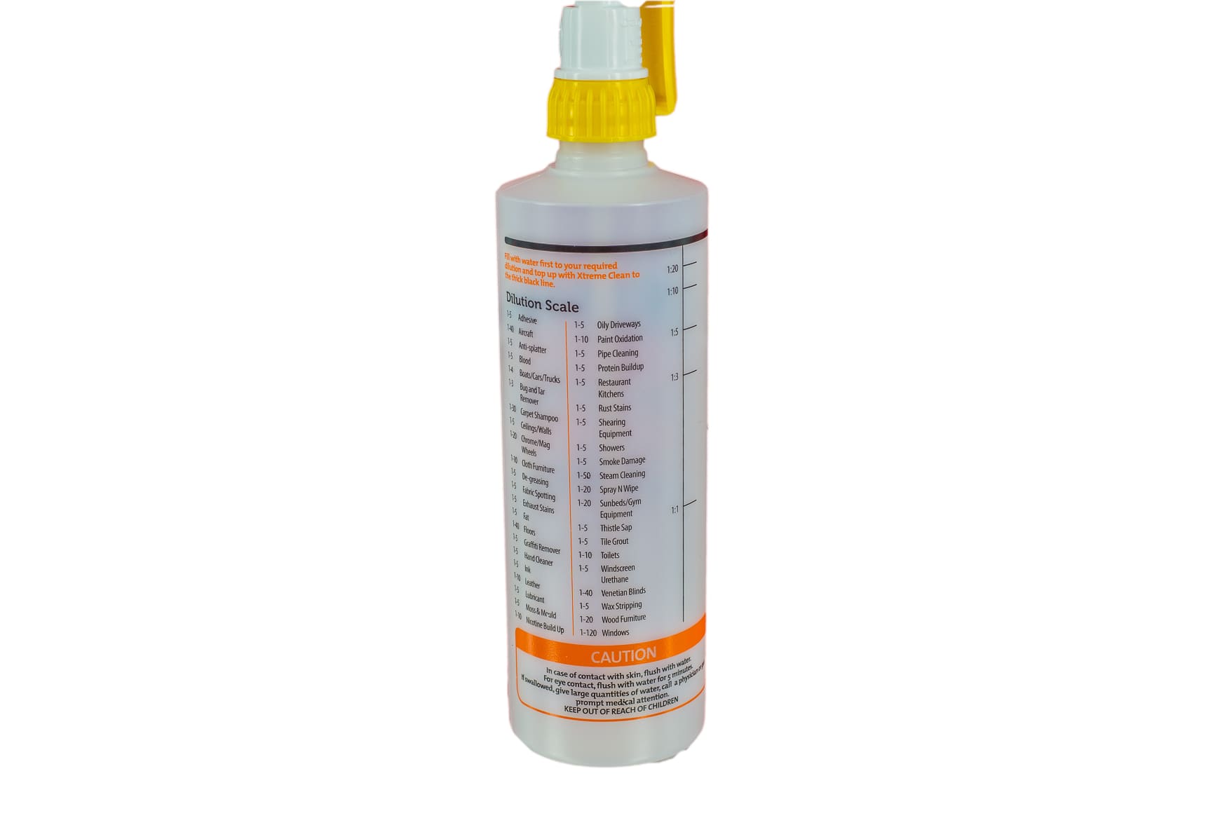 XClean Trigger Sprayer (Back more detail.)