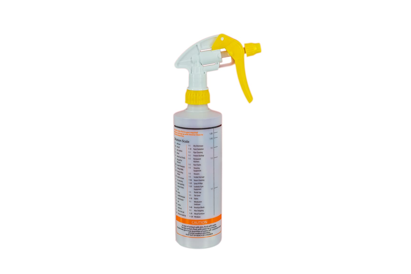 XClean Trigger Sprayer (Back)